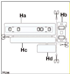 BRANDT BIC2272SW - Abmessungen der Aussparung - 7