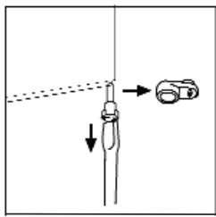 BRANDT BIC2272SW - REVERSING THE OPENING DIRECTION OF THE DOOR - 4
