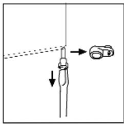 BRANDT BIC2272SW - OMBYTNING AF ÅBNING AF LÄGEN - 4