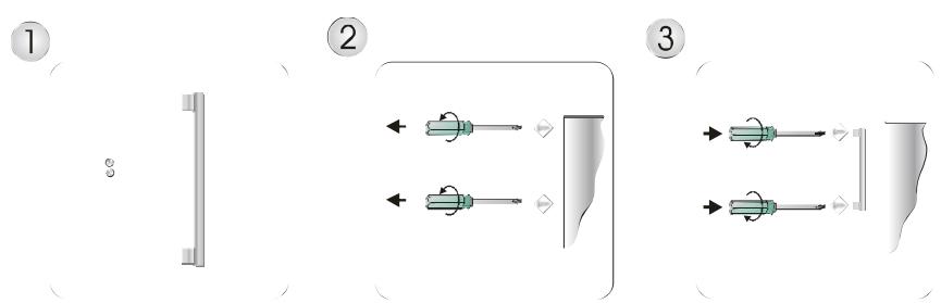 BRANDT BFC2322 - Handle Installation - 1