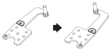 SAMSUNG RR35H6100WW - Inversement de la porte du réfrigérateur - 15