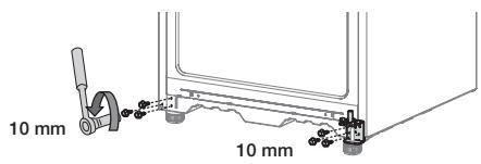 SAMSUNG RR35H6100WW - Inversement de la porte du réfrigérateur - 8