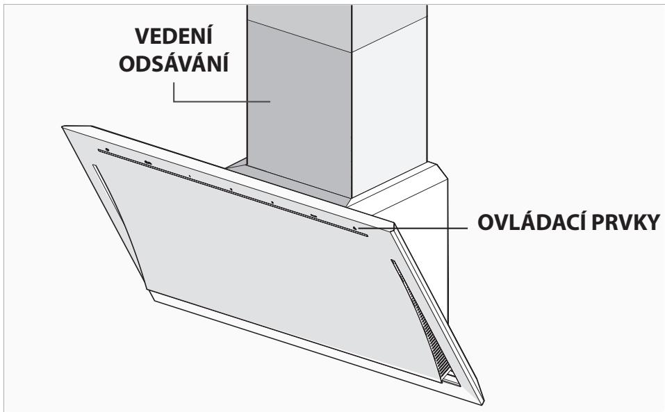 SAMSUNG NK86NOV9MSR/UR - KOMÍNOVÍ ODSAVAC - 2
