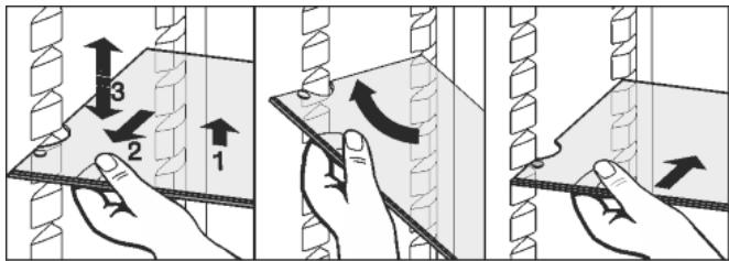 LIEBHERR CBNEF 5715  -  CBNEF5735-21 - Moving or removing shelves - 1