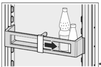LIEBHERR CBNEF 5715  -  CBNEF5735-21 - Using the bottle holder - 1