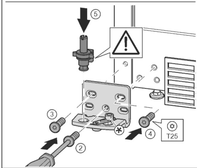 LIEBHERR CBNEF 5715  -  CBNEF5735-21 - Moving the lower bearing parts to the other side - 4