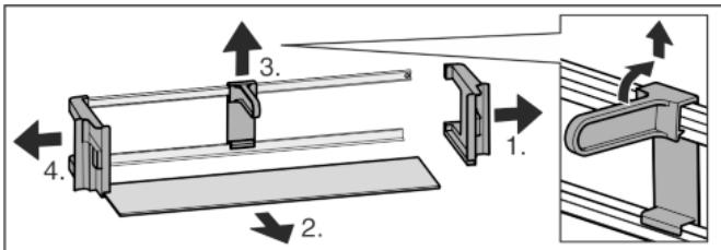 LIEBHERR CBNEF 5715  -  CBNEF5735-21 - Dismantling door racks - 2