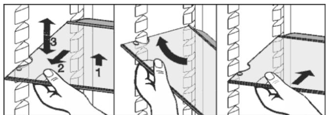 LIEBHERR CNEF3515 - Moving or removing shelves - 1