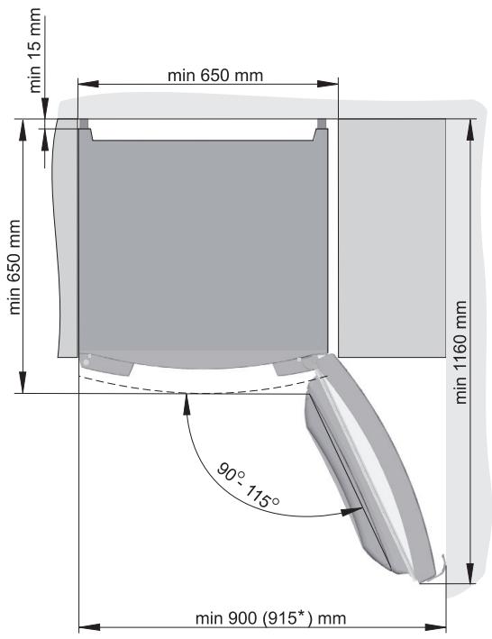GORENJE RB6093AW - Installing the appliance - 2