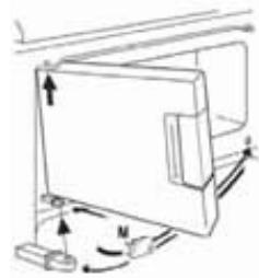 ZANUSSI ZRG10800WA - Zmena smeru otvarania dvierok mraziaceho priestoru - 2