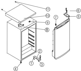 ZANUSSI ZRG10800WA - >Перевшваиме Довцьхолдьнka - 1