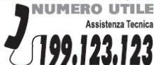 CANDY CVMA60B - UN SOLO NUMERO TELEFONICO PER OTTENERE ASSISTENZA. - 1