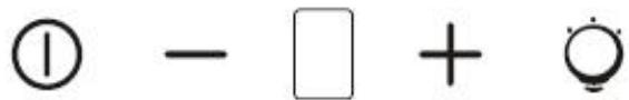 CANDY CVMA60B - Tlacitko osvětlení - 1