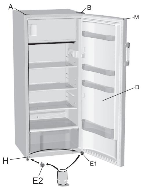 GORENJE RB60298OP - Tools required: socket wrench / spanner Nr. 8, slot and cross screwdriver - 2