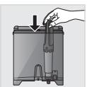 KRUPS EA872B10 - HVORDAN INSTALLER JEG CLARIS AQUA FILTER SYSTEM-PATRONEN? - 3