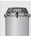KRUPS EA872B10 - WANNEER MOET IK HET CLARIS-PATROON VOOR HET WATERFILTERSYSTEM EEM VERVANGEN? - 1