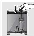 KRUPS EA872B10 - COMMENT INSTALLER LA CARTOUCHE CLARIS AQUA FILTER SYSTEM ? - 2