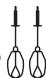 BOSCH MFQ2520B - MFQ25200 - Hak do zagniatania - 1