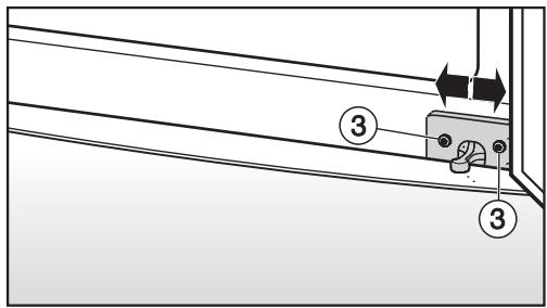 MIELE KD26022EDO  -  KD 26022 ws - Aligner les portes de l'appareil - 2