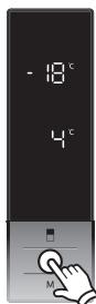 WHIRLPOOL W84TE72X - Koelertemperatuurinstellen - 4