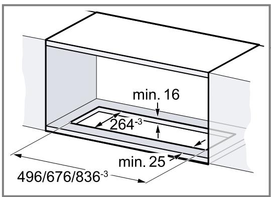 GAGGENAU AC200181 - Préparer le meuble - 1