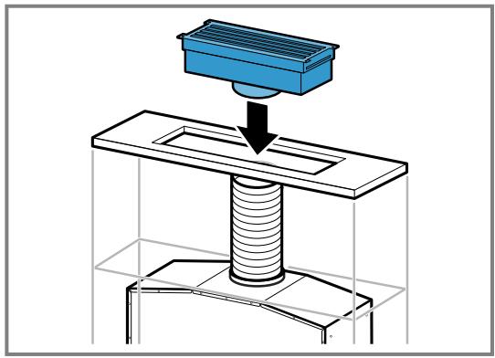 GAGGENAU AC200181 - Luchtcirculatieverbinding maken (luchtcirculatiemodule) - 1