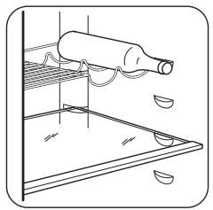 ZANUSSI ZRB34214WA - Porte-bouteilles - 1