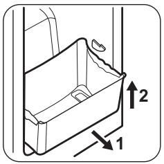 ZANUSSI ZRB34214WA - Rimozione dei cestelli del congelatore - 1