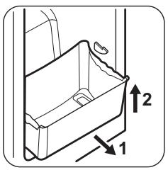 ZANUSSI ZRB34214WA - Entnahme von Gefrierkörben - 1