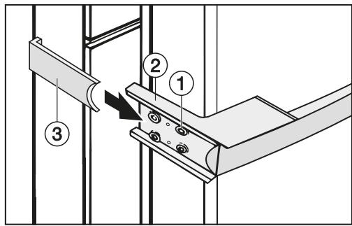 MIELE KFN15943DEDTCS - Remonter les poignées de porte - 1