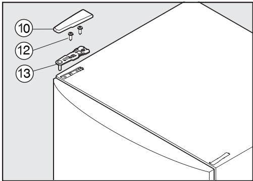 MIELE KFN15943DEDTCS - Installer la porte supérieure de l'appareil - 1