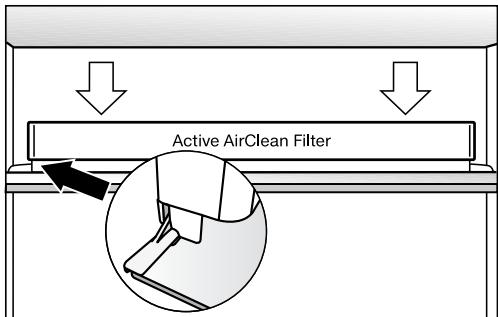 MIELE KFN15943DEDTCS - Filtre à charbon actif avec support KKF-FF (Active AirClean) - 1