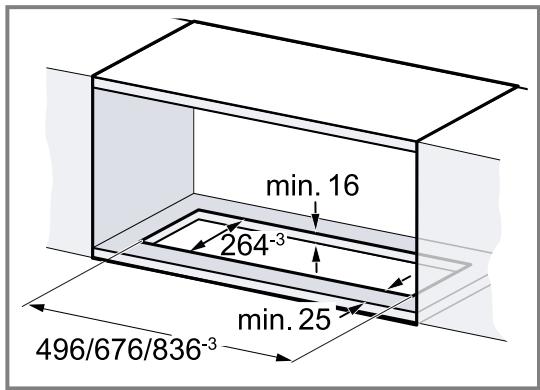 GAGGENAU AC200191 - Meubel voorbereiden - 1
