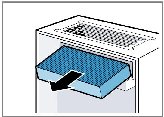 GAGGENAU AC200191 - Déposer le filtré anti-odeurs pour le module de recyclage de l'air CleanAir - 2