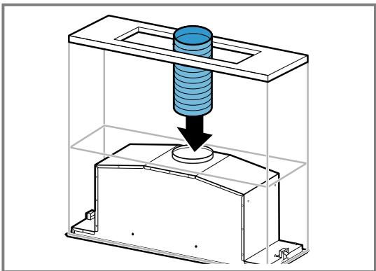 GAGGENAU AC200191 - Establishing the exhaust air connection - 1