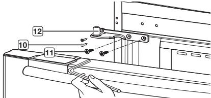 SAMSUNG RFG23UEBP - Démontez les portes du réfrigérateur - 5