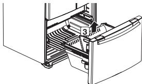 SAMSUNG RFG23UEBP - DÉMONTEZ LE TIROIR DU CONGÉLATEUR - 3