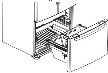 SAMSUNG RFG23UEBP - Automatische uittreklade - 6