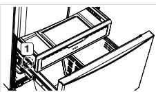 SAMSUNG RFG23UEBP - Automatische uittreklade - 1