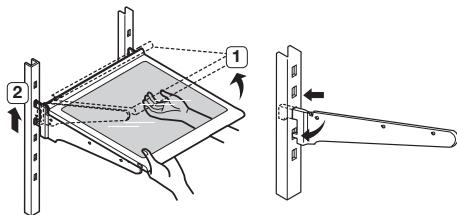 SAMSUNG RFG23UEBP - Clayettes en verre trempé - 2
