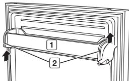 SAMSUNG RFG23UEBP - DEMONTEER DE LADE VAN DE VRIEZER - 2