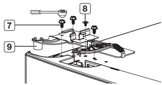 SAMSUNG RFG23UEBP - Démontez les portes du réfrigérateur - 3