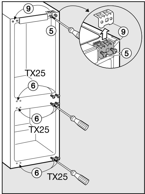 MIELE KF37272ID - Inversion du sens d'ouverture de porte - 4