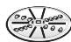 BOSCH MUM59343 - MUM5934D - Cevrilebilen ufulama diski - kaba / ince - 1