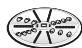 BOSCH MUM59343 - MUM5934D - Venderiveskive - grov/fin - 1