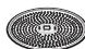 BOSCH MUM59343 - MUM5934D - Grating disc - medium-fine - 1