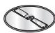 BOSCH MUM59343 - MUM5934D - Profi Supercut Wendescheibe - dick /)dunn - 1