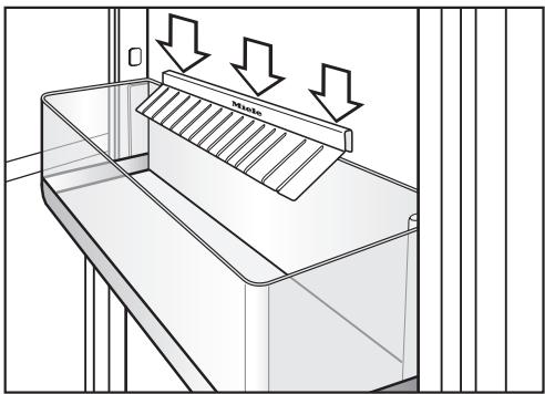 MIELE K34222I - Accessoire - Cloison de mai tintien pour bouteilles - 1