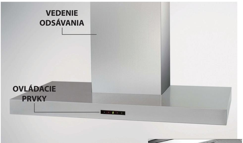 SAMSUNG HDC6C55UX/EUR - KOMÍNOVÍ ODSÁVAC - 1