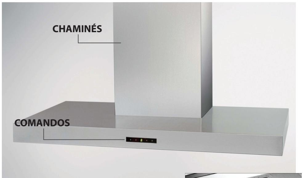 SAMSUNG HDC6C55UX/EUR - EXAUSTOR DE COZINHA - 1